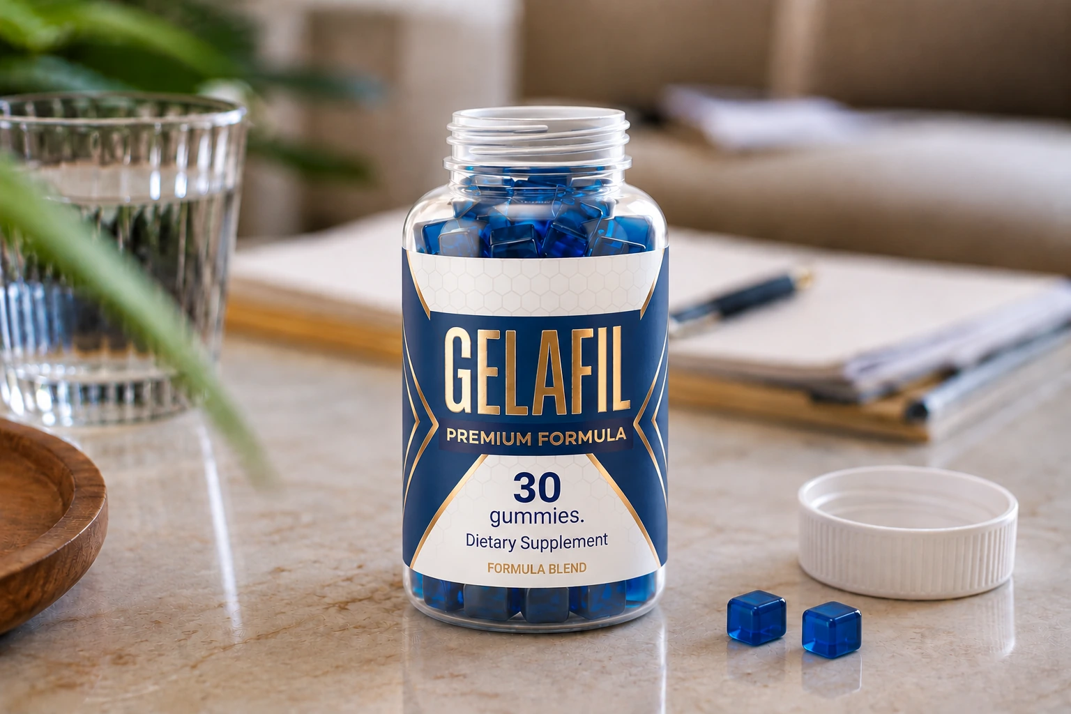 What is GelaFil — men's daily wellness gummy